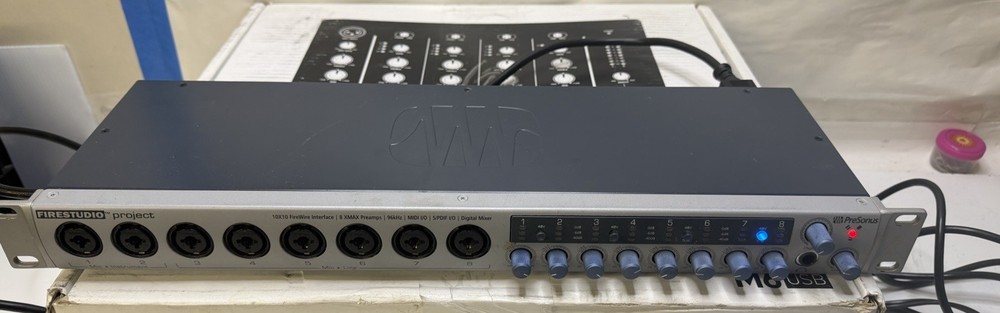PreSonus FireStudio Project 10X10 FireWire Interface Digital Mixer Tested Works