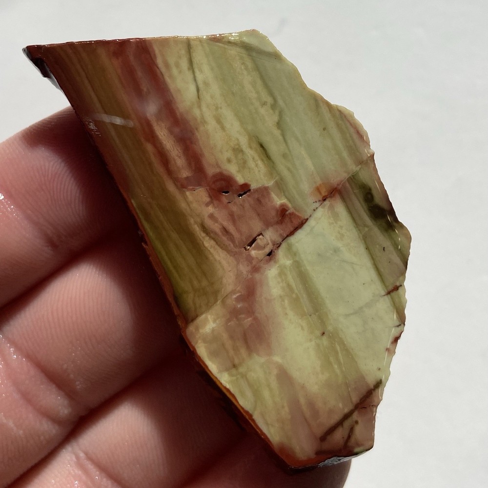 Red/Green Morrisonite Jasper Rough Slab