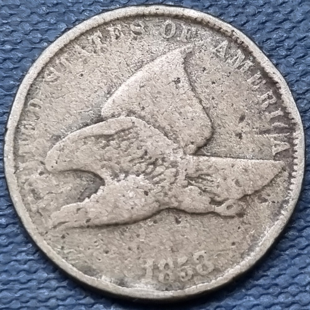 1858 Flying Eagle Cent 1c Better Grade #76946