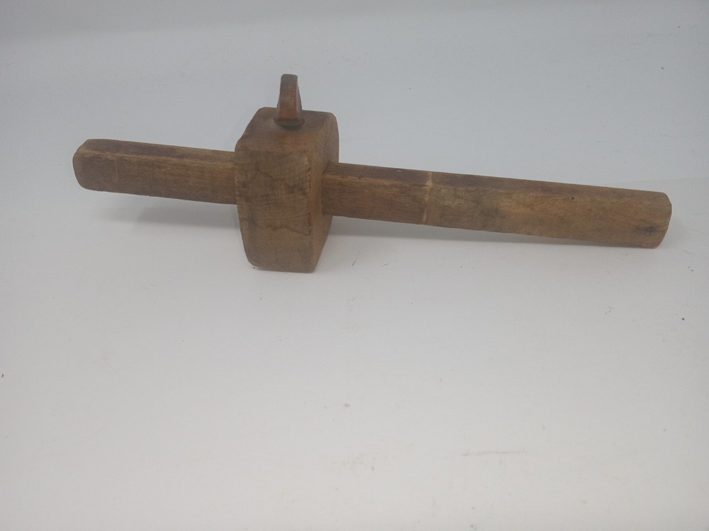 Antque Wood Depth Gauge