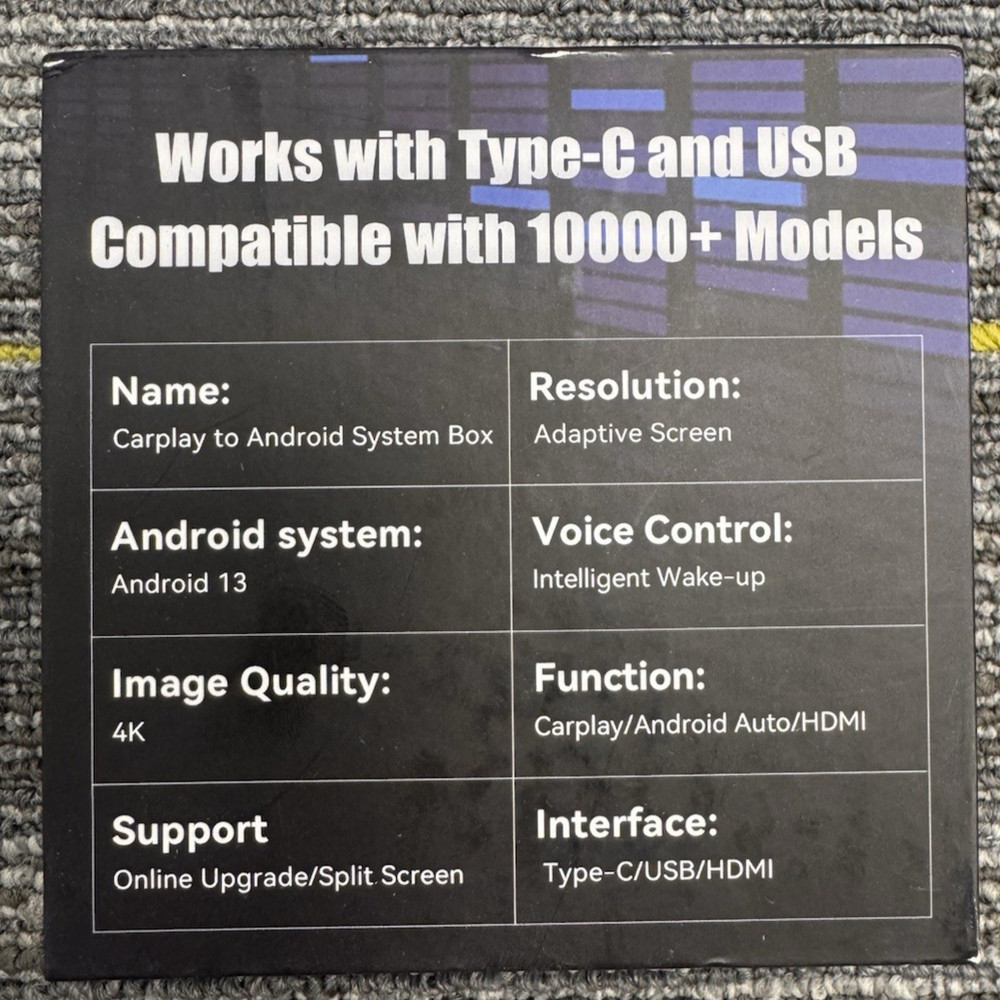 Wireless Car Play Adapter Android Auto