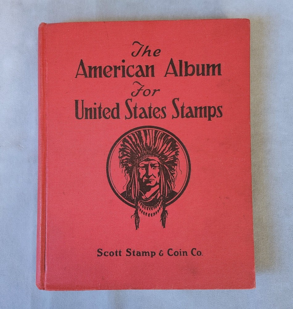 Scott American Album for United States Stamps 1934 ~ 193 U.S. Stamps Included