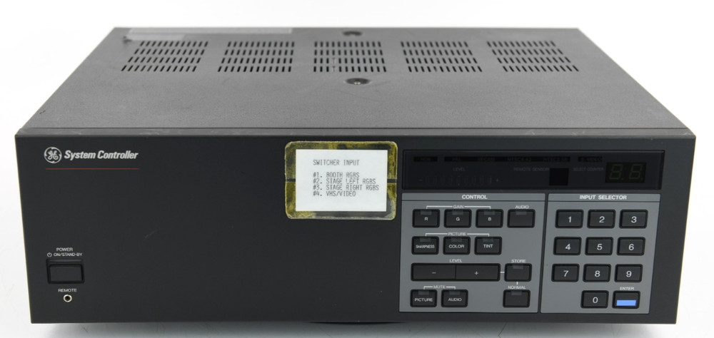GE System Controller Model SC10 - RGB & Video Input Modules - For Parts