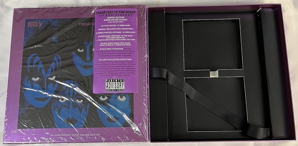 KISS Creatures of the Night 40th Anniv. Boxset EMPTY Box only Ace Eric Carr New