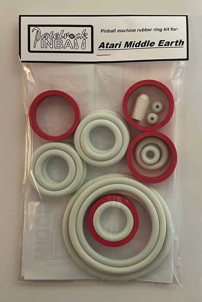 1978 Atari Middle Earth Pinball Machine Rubber Ring Kit