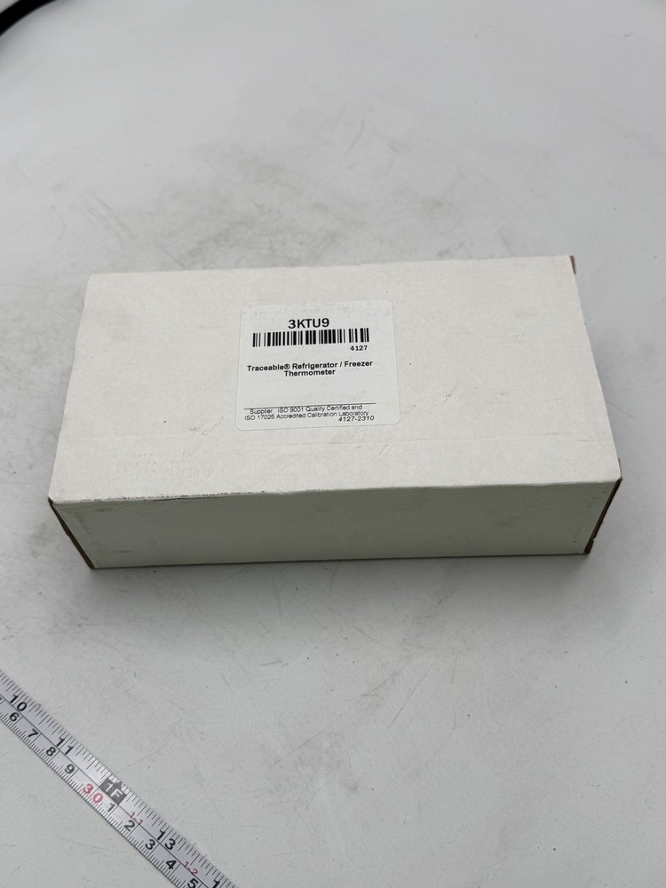 Traceable 3KTU9 Refrigerator Freezer Thermometer Digital Alarm Probe Memory