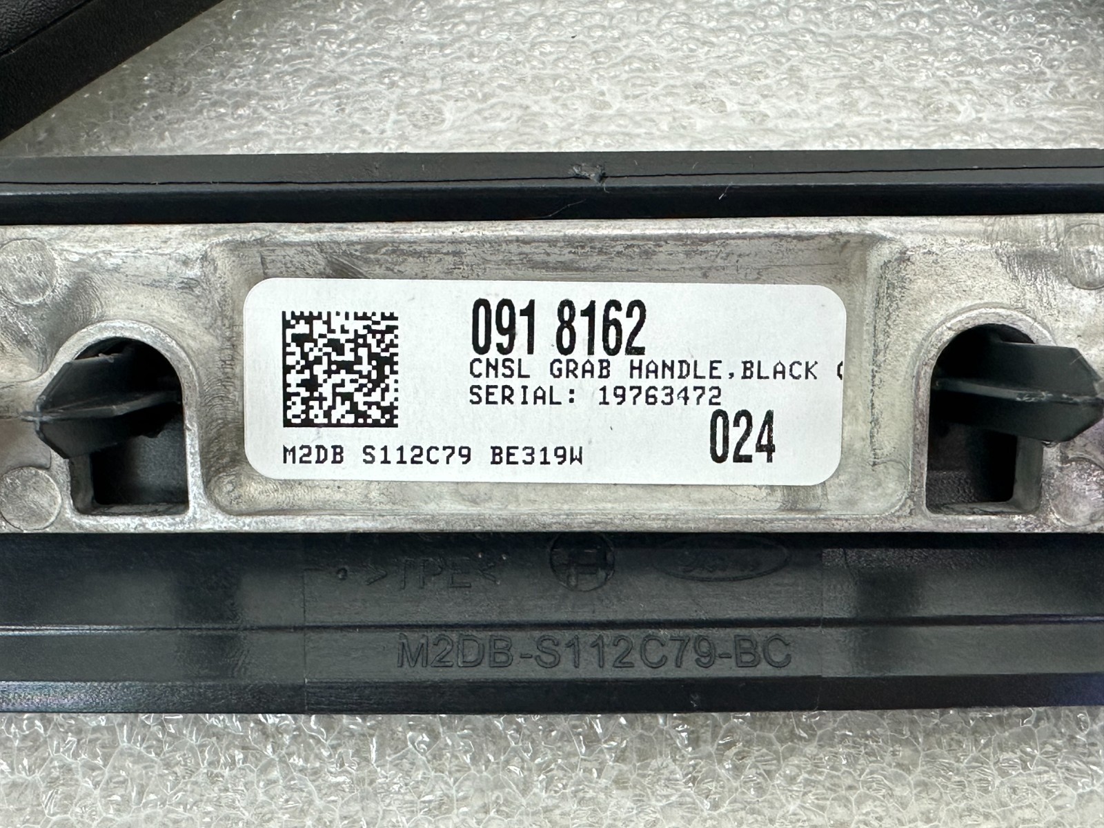 NEW ORIGINAL FORD BRONCO INTERIOR SET OF 3 BLACK ONYX GRAB HANDLES 2021-2025