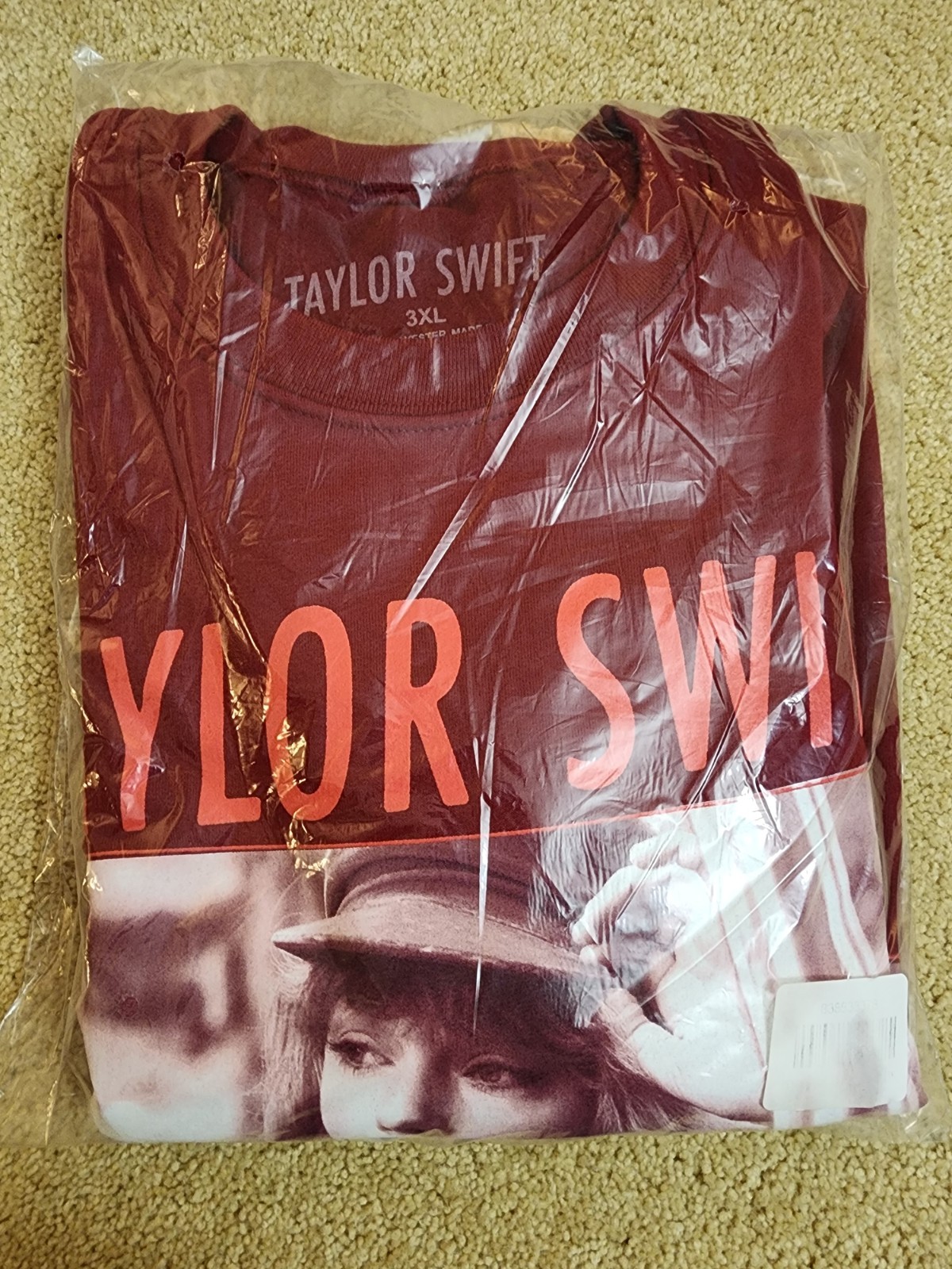 Taylor Swift-Red Era - Come Back Be Here - Crewneck Sweatshirt Size  3XL  NEW