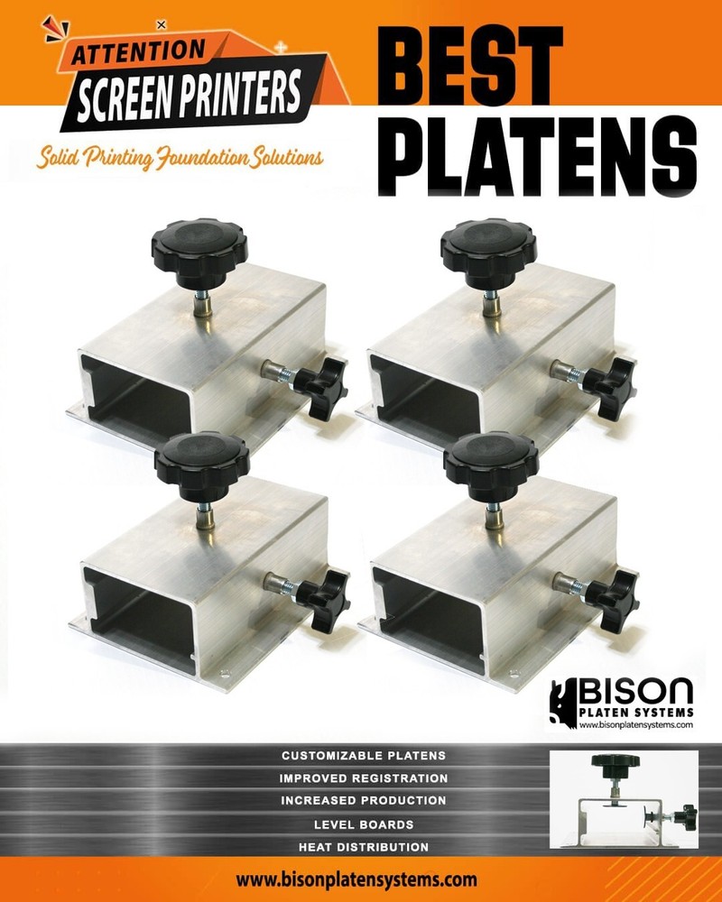 Screen Printing Bracket Aluminum