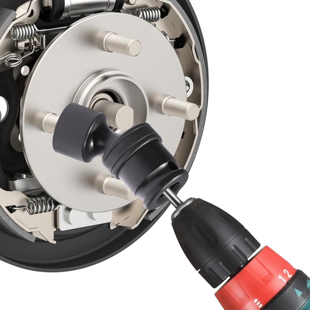 3/8" Drive Shallow Impact Universal Joint Socket Set, 15-Piece Swivel Socket Set