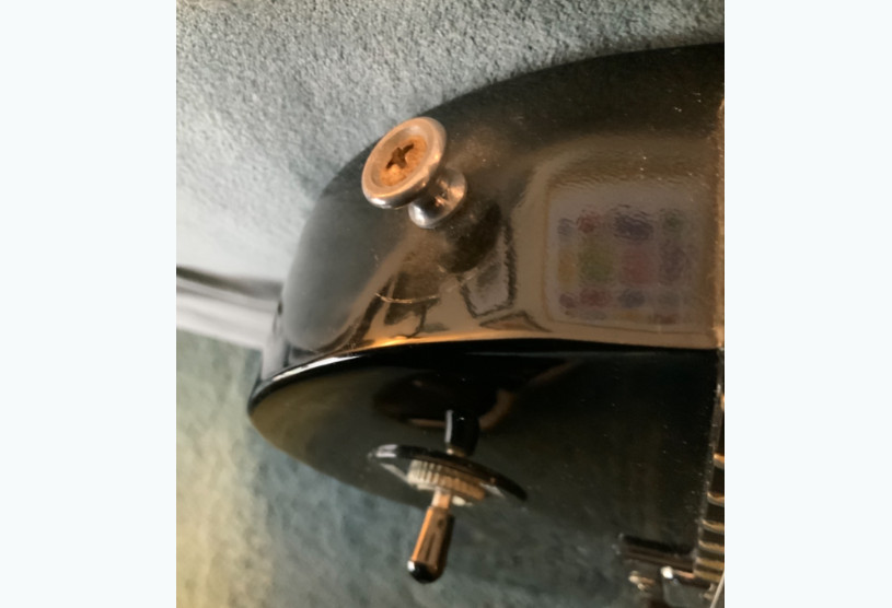 GuitarStra Guitar AcCCessories Polypro Black