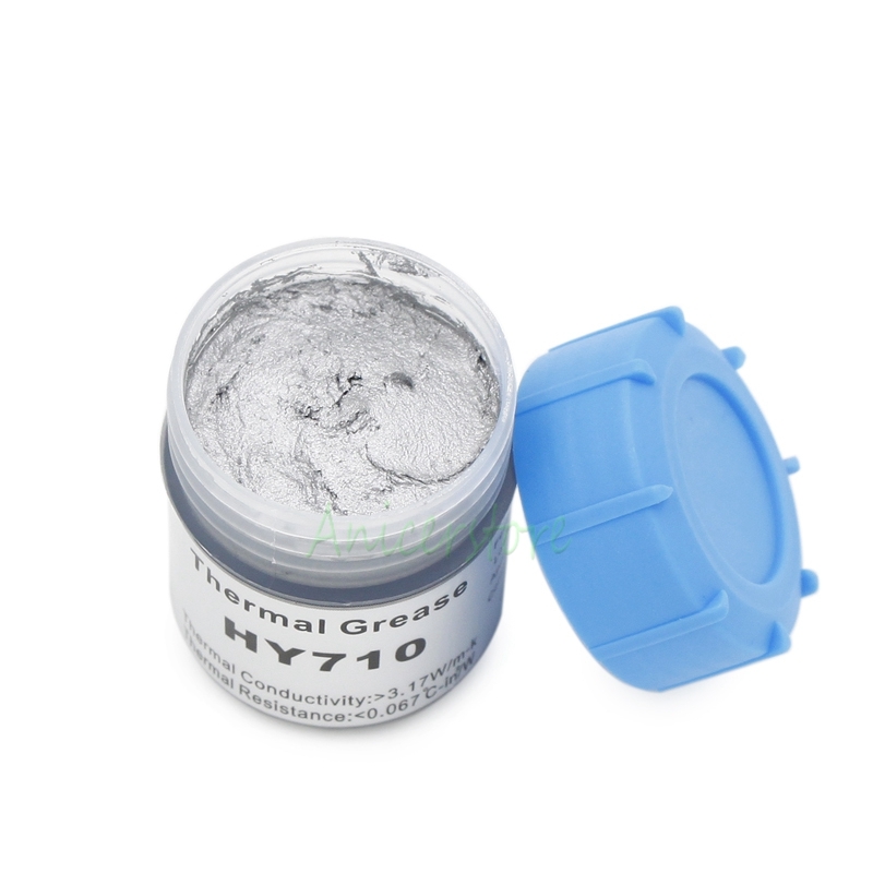 4pcs 20g Gold Silver Grey White Silicone Compound Thermal Grease Paste For CPU