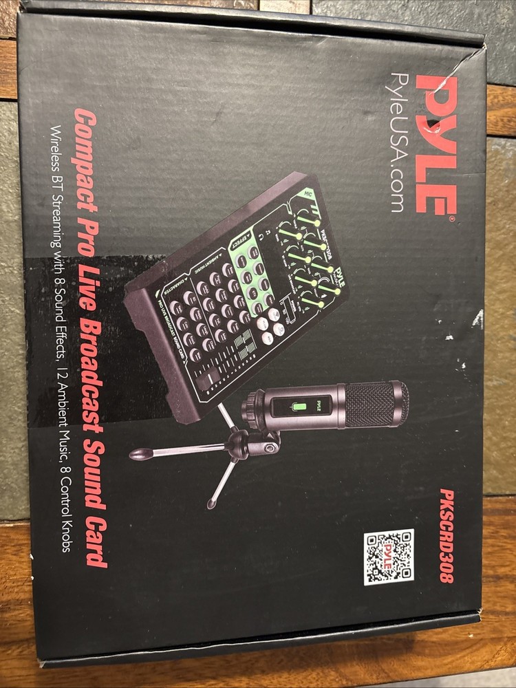 PYLE Compact Live Broadcast Sound Care