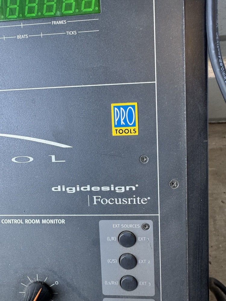 Digidesign Focusrite MC124 Control24 Protools Professional Mixer Console WORKS!