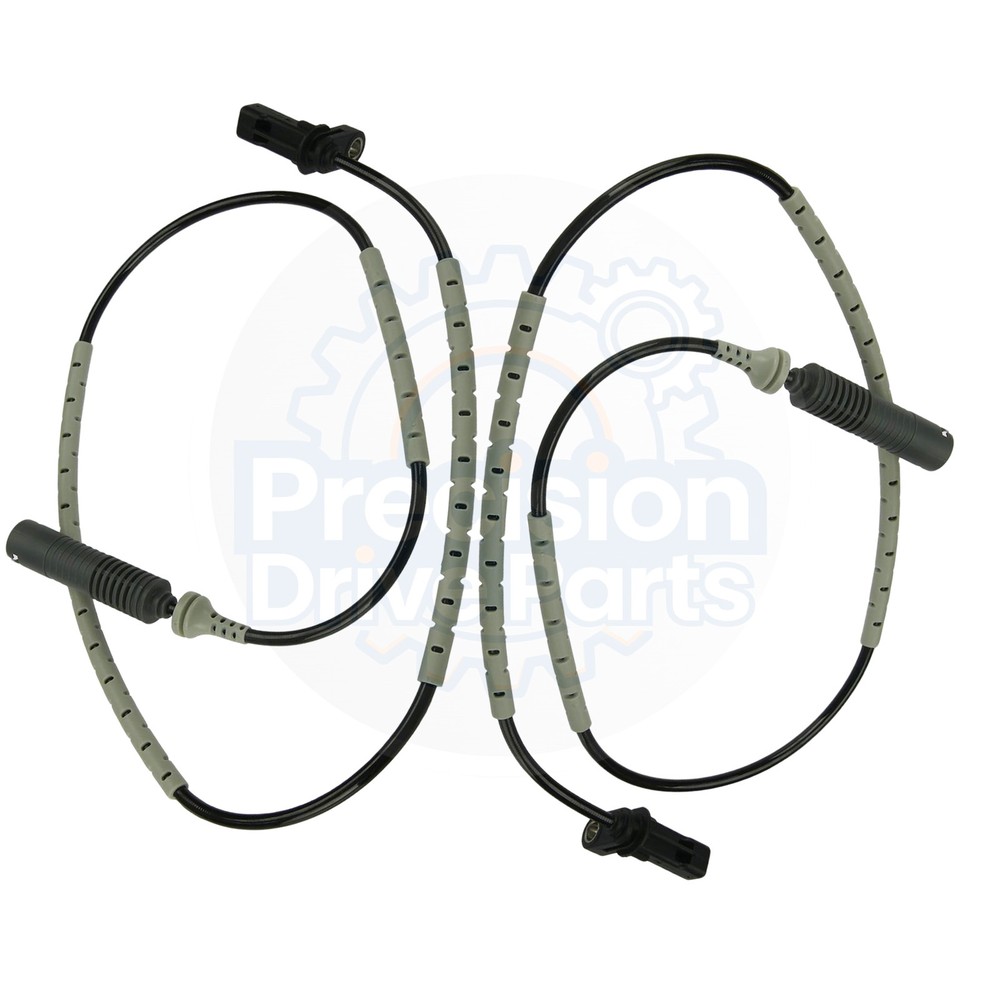 2Pcs ABS Wheel Speed Sensor For BMW E81 E82 E90 128i 325i 328i Rear Left / Right