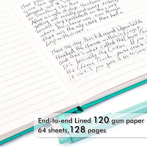 24 Pack Journal Notebook Bulk for Work, Business Notebook Hardcover 24 Aqua