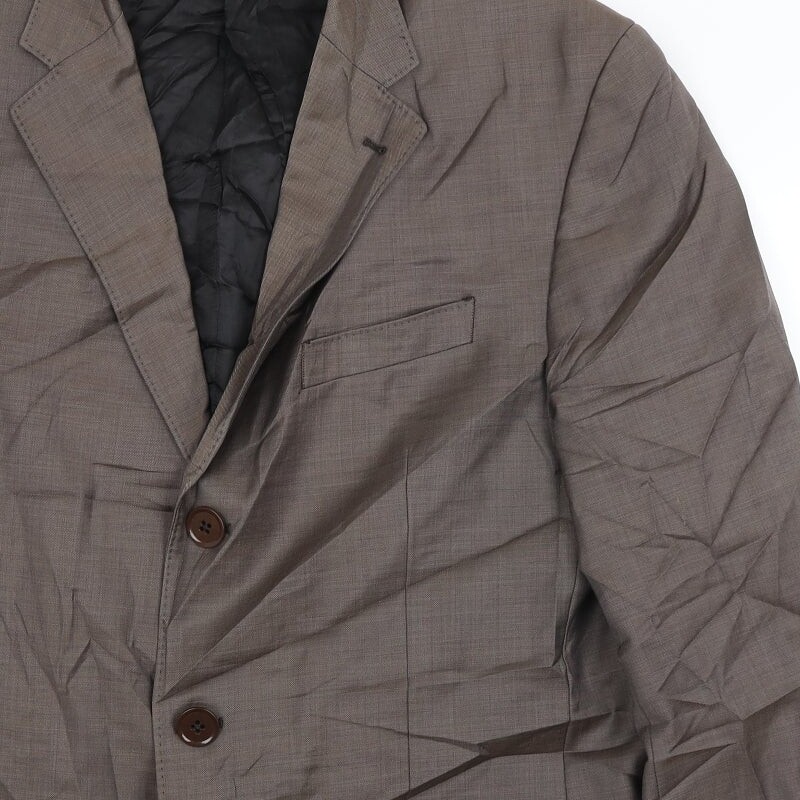 NEXT Mens Brown Wool Blend Blazer Size L