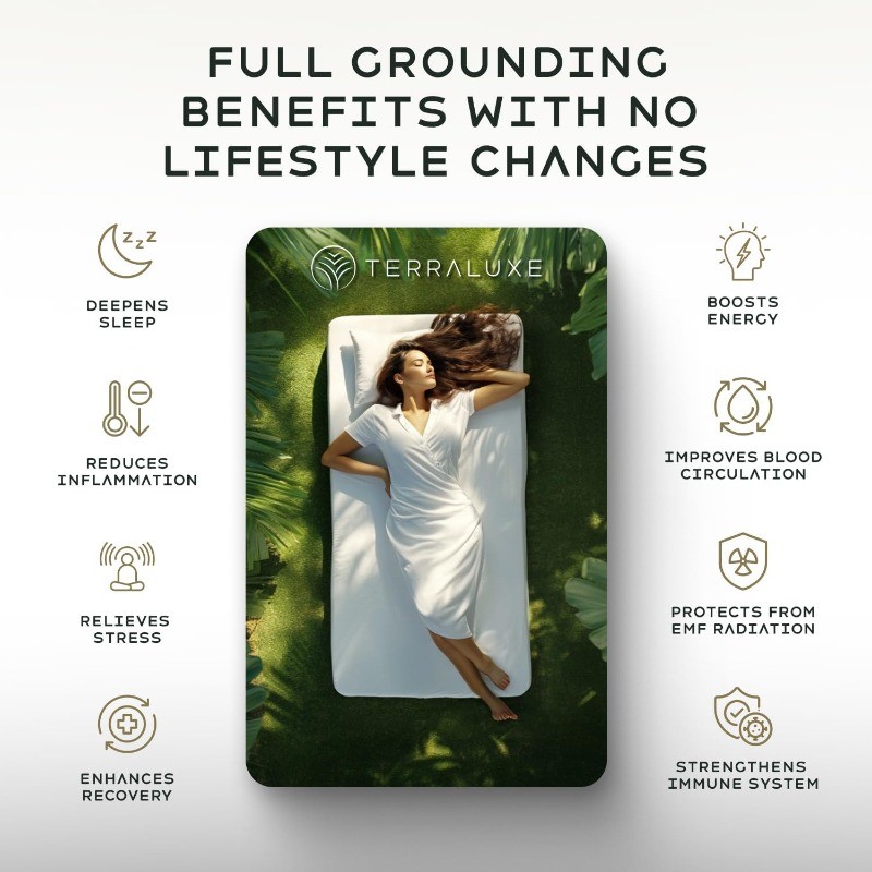 12% Pure Silver, Organic Cotton, Cool, Soft, Fitted Earthing Sheets Deep Pockets