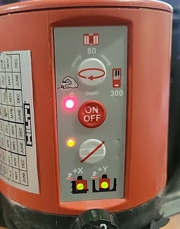 Hilti PR15 Rotary Laser Untested