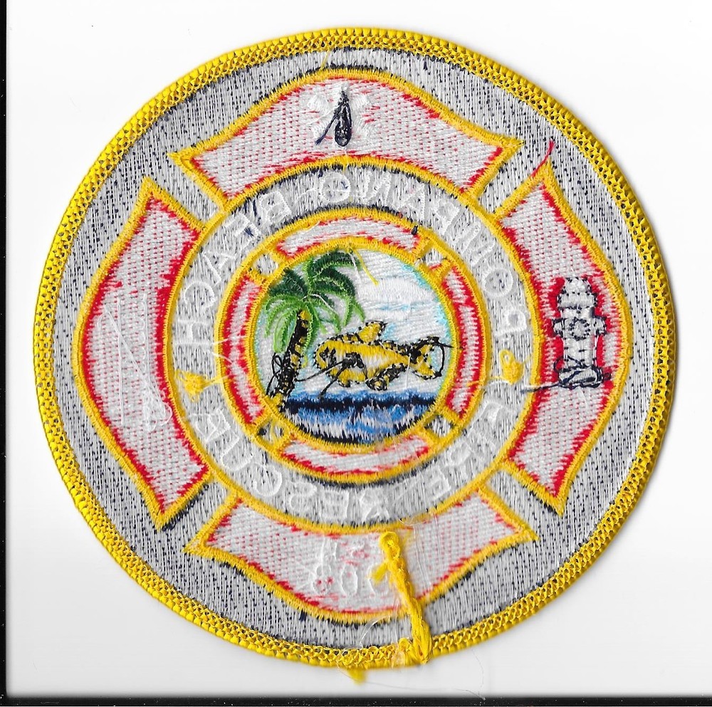 Pompano Beach Fire Rescue, Florida Shoulder Patch V1