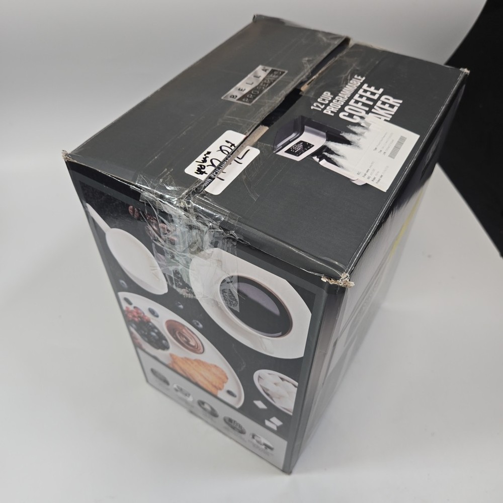 Bella Pro Series 12-Cup Programmable Coffee Maker - Stainless Steel - Open Box