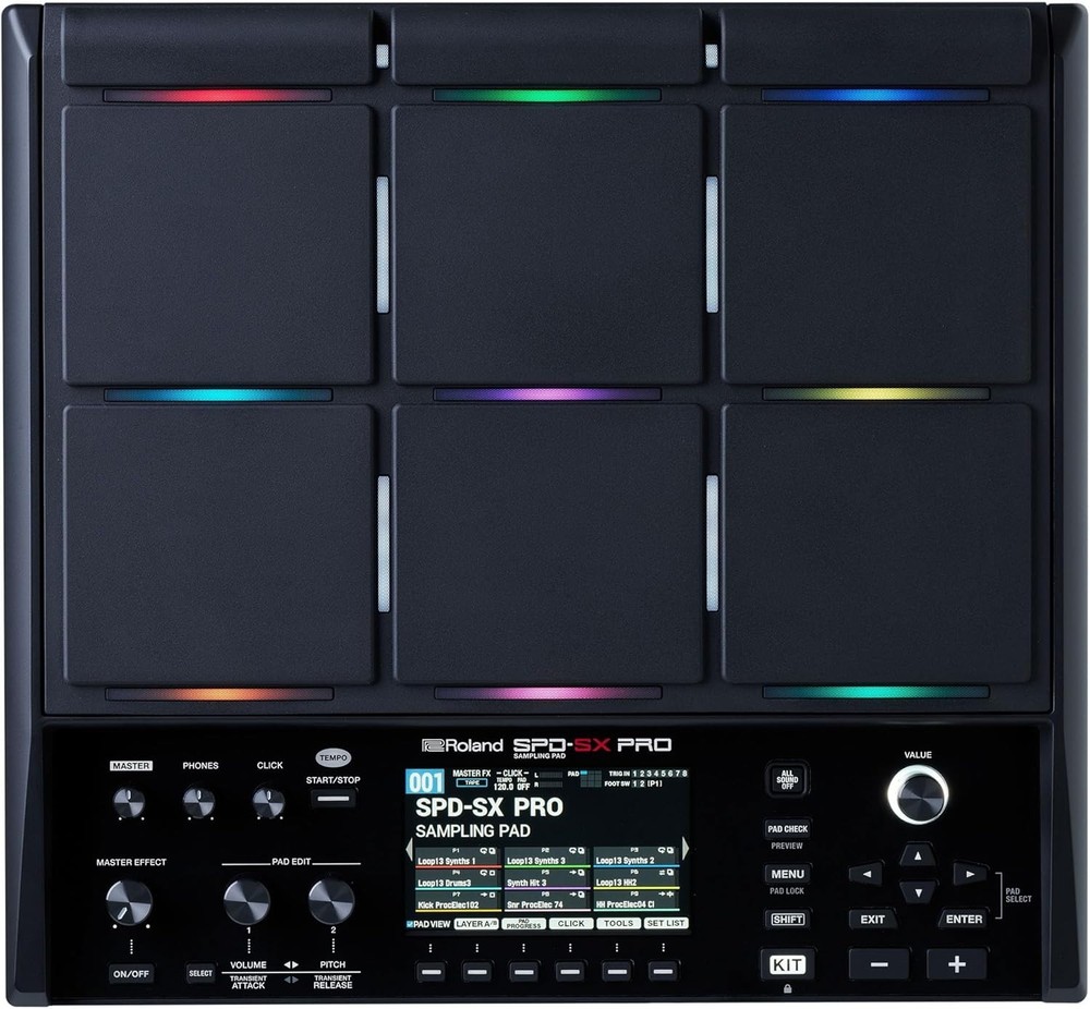 Roland SPD-SX PRO Electric Sampling Drum Pad with Expression Pedal