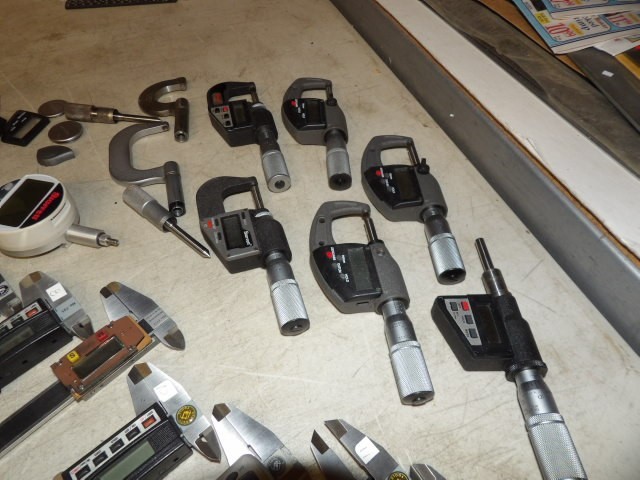 STARRETT Electronic Tools. Used & Abused Tool Package Deal. Calipers & Mics.
