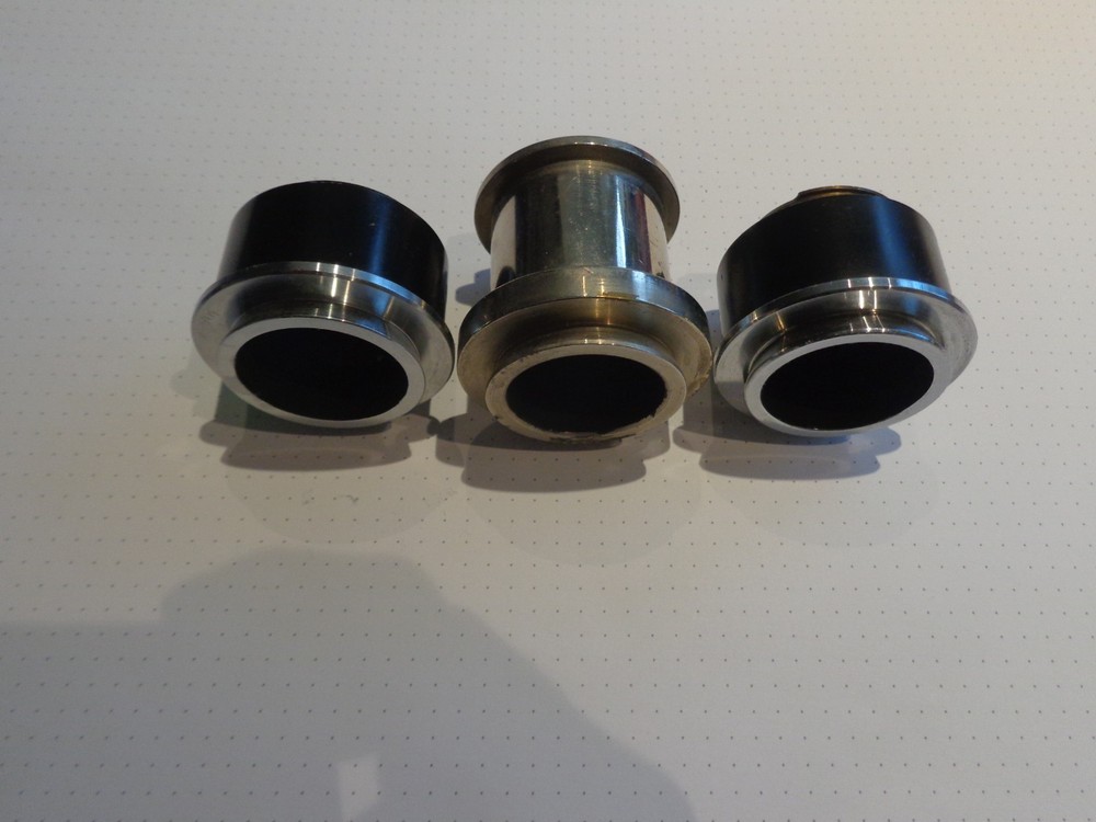 Zeiss microscope to camera adapters M39, M42, Polmi - 3 pcs