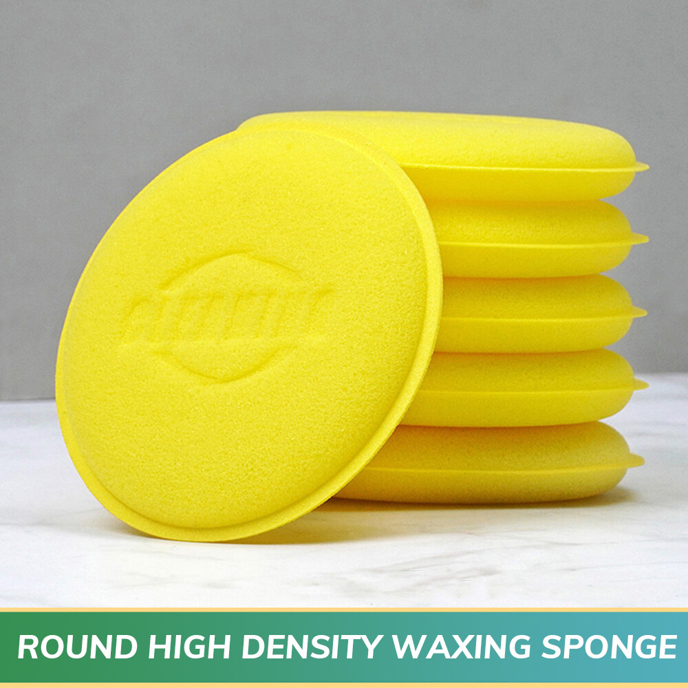 12PCS Car Wax Applicator Polish Foam Sponge Wax Cleaning Detailing Pads