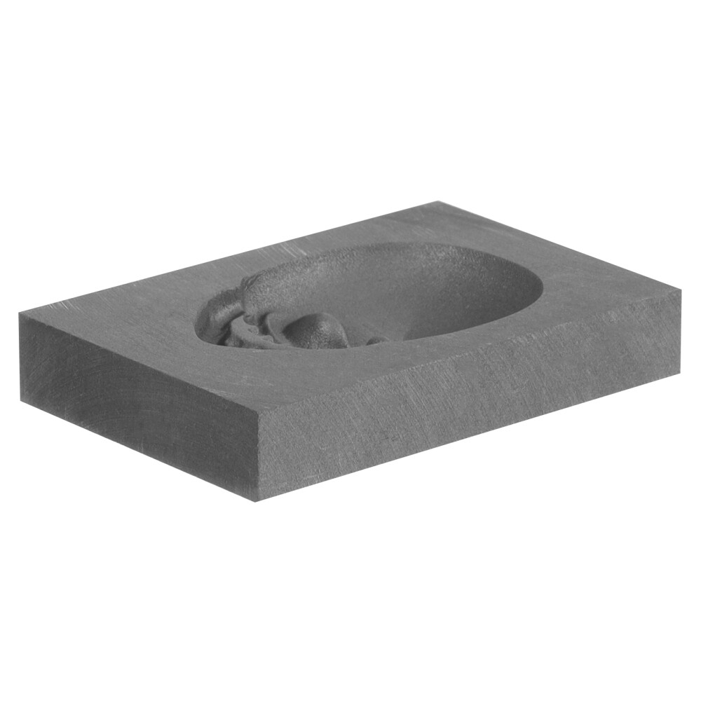 Metal Casting Mold Skull Shaped Casting Mold Gold Silver Graphite Ingot