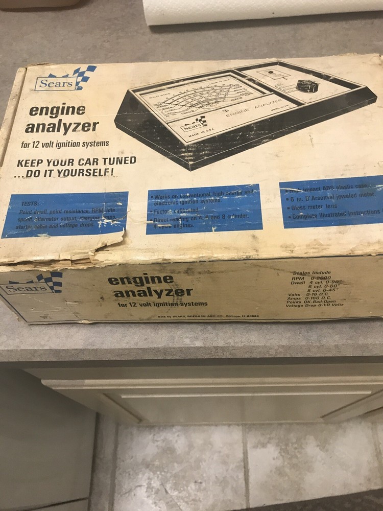 Engine Analyzer Points And Condenser