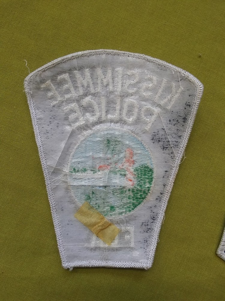 KISSIMMEE FLORIDA POLICE SHOULDER PATCH FL