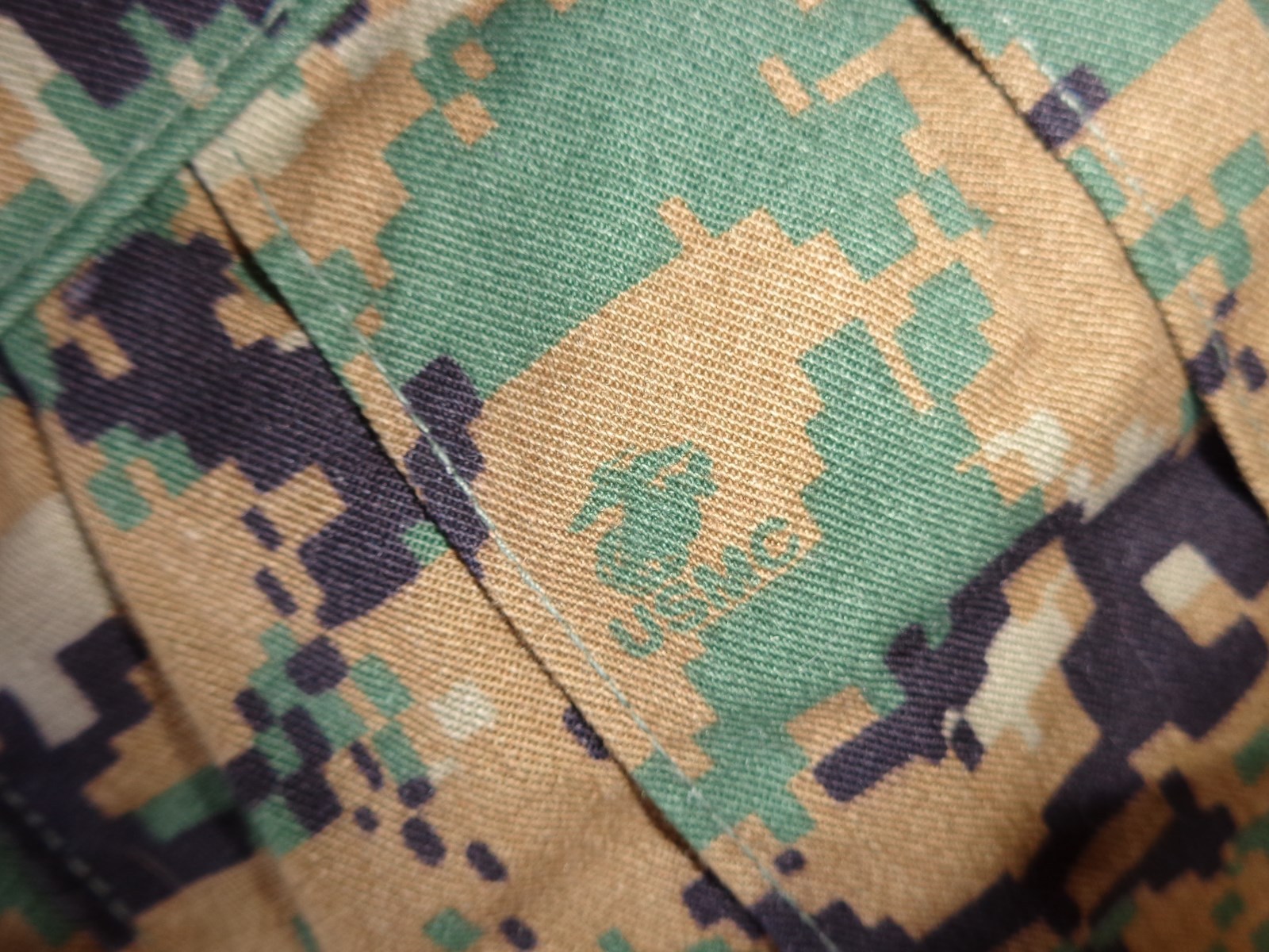 USMC MARPAT Uniform WOODLAND SET Combat Shirt Pant LARGE REGULAR ISSUED SET