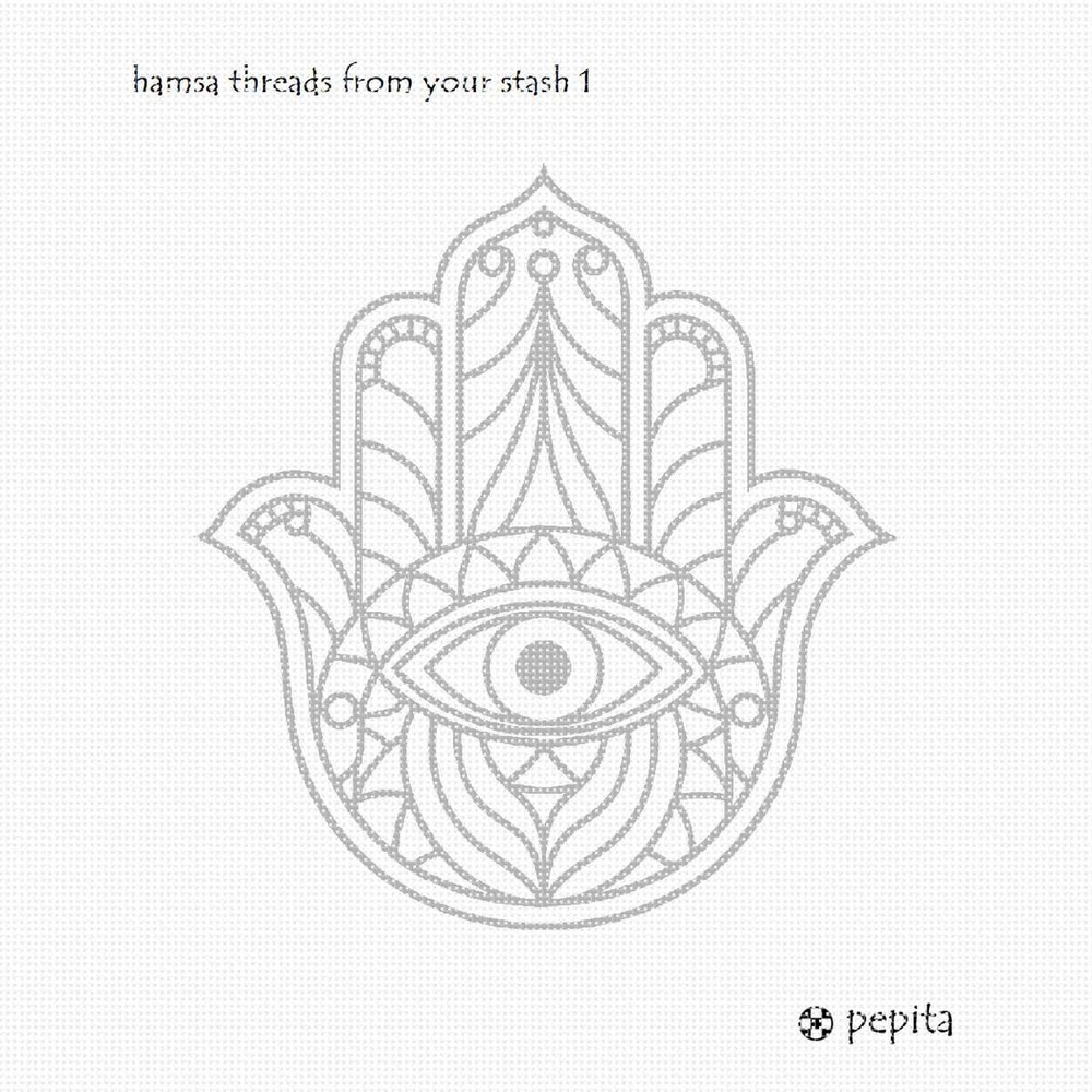 Hamsa Threads From Your Stash 1 Needlepoint Canvas