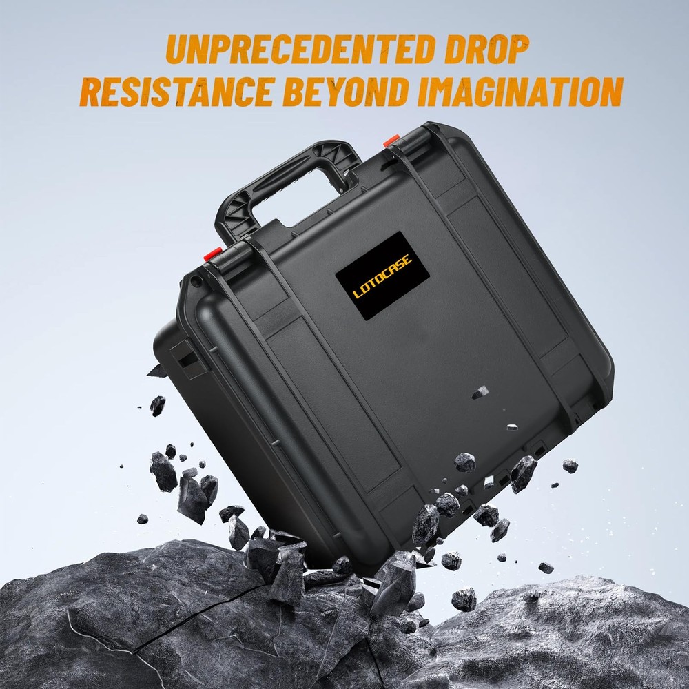 Case for Dewalt Oscillating Multi Tool - Waterproof Hard Tool Box for Dewalt ...