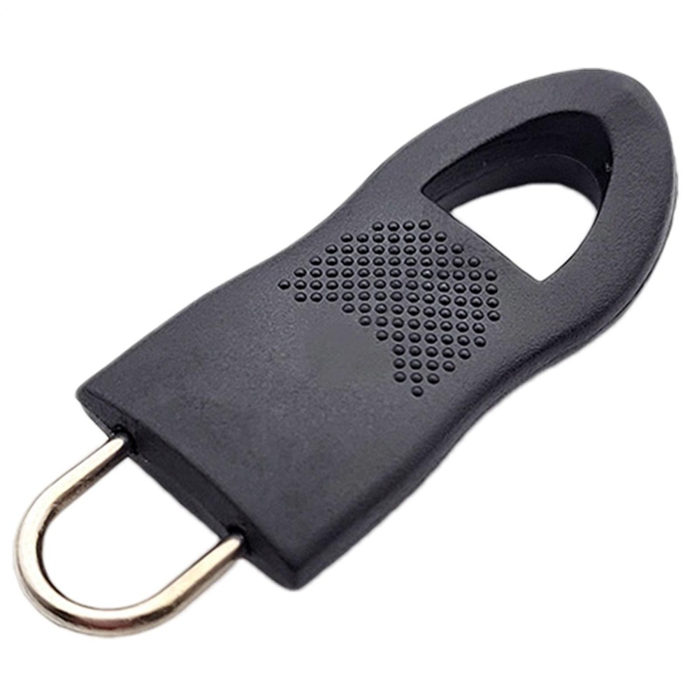 Stainless Steel Zipper Pull Fixer Slider Puller Repair Replacement Zip Head