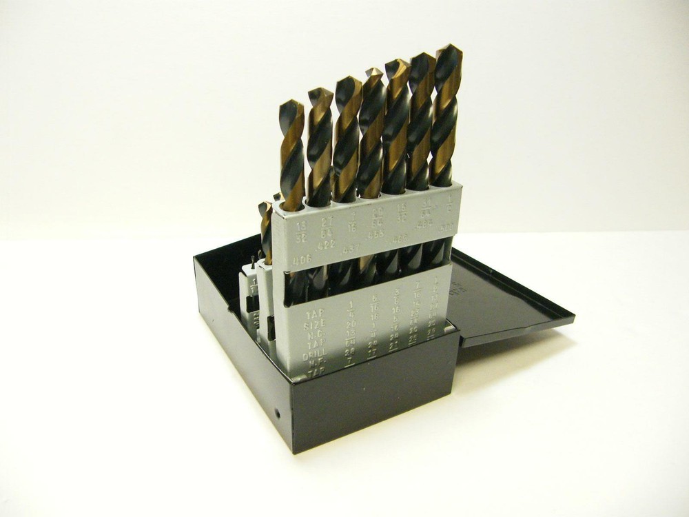 Performance 1 29 Pc Fractional Drill Bit Set 135° Split Point