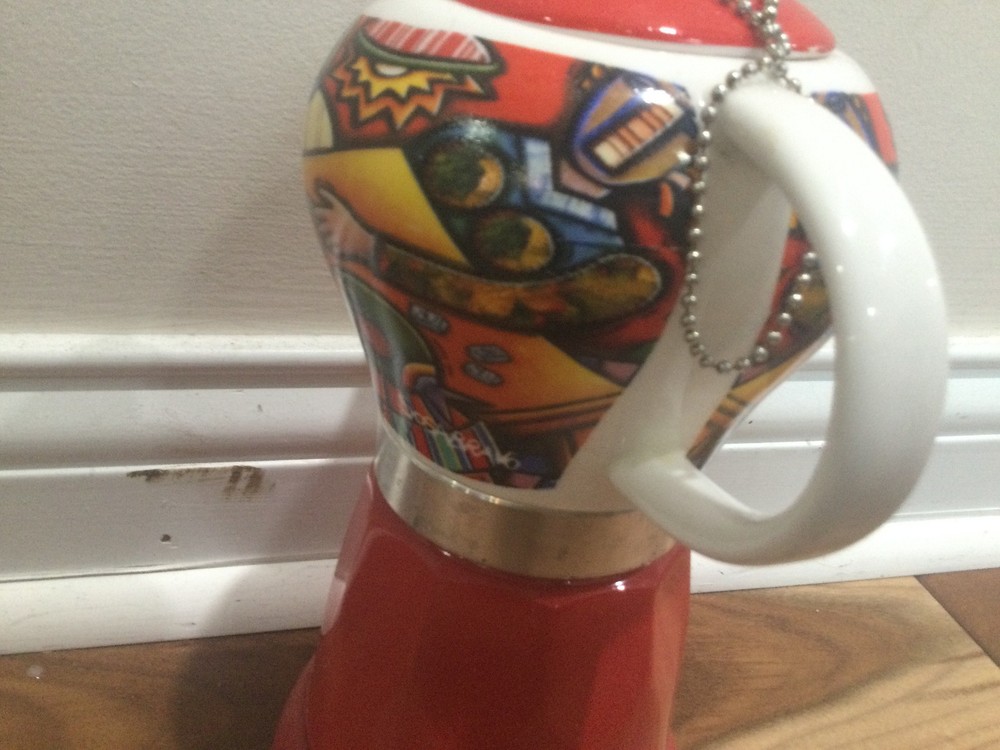percolator espresso sosabravo art wrap NO BASE UNTESTED 480W ceramic 9''