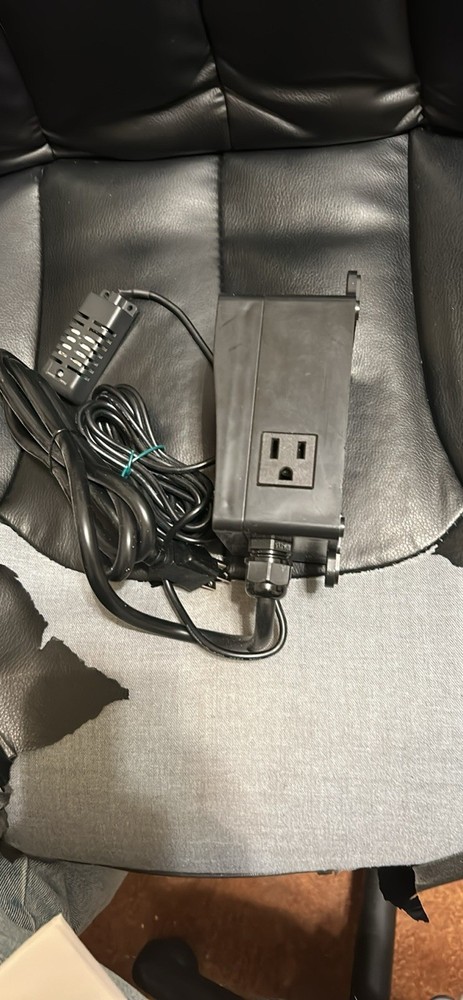 briidea CO2 Controller for Hydroponics Black