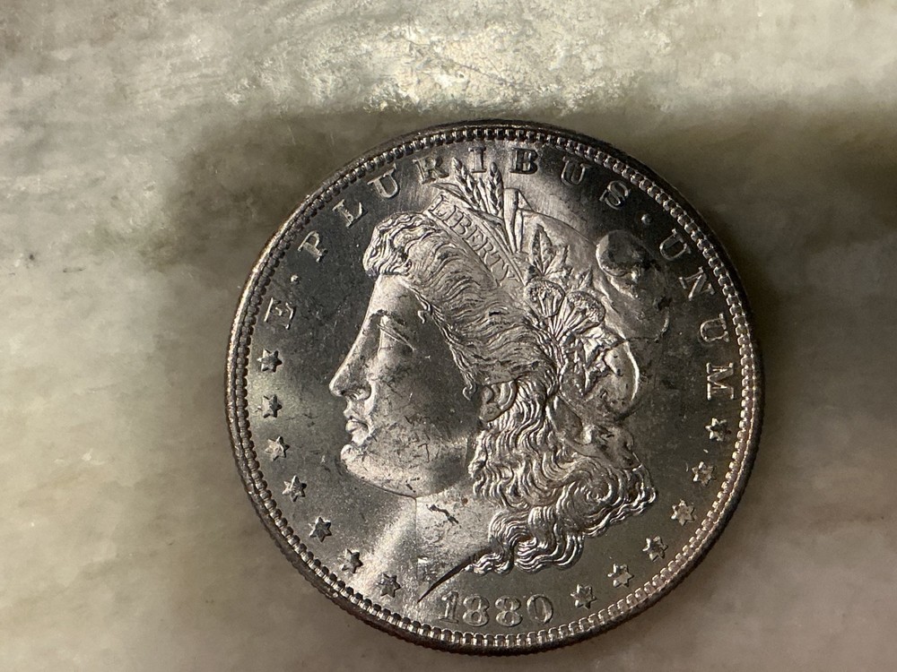 1880-S Silver Morgan Dollar BU