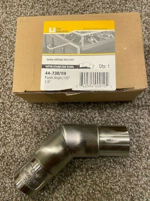 Flush Angle, 135 Deg. 1.5" Round  44-730/1H                                 