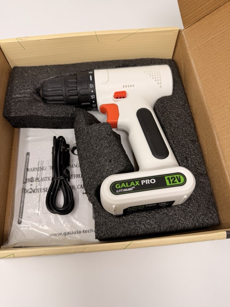 GALAX PRO CORDLESS DRILL 95611 12V