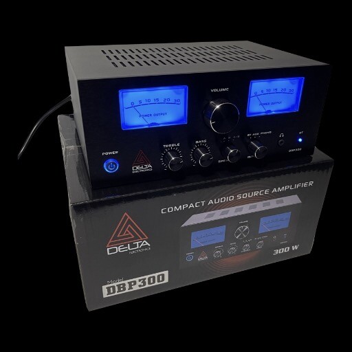 DBP300 2-ch Stereo Receiver w/ Record Player Input/Bluetooth PHONO PREAMP DBP300