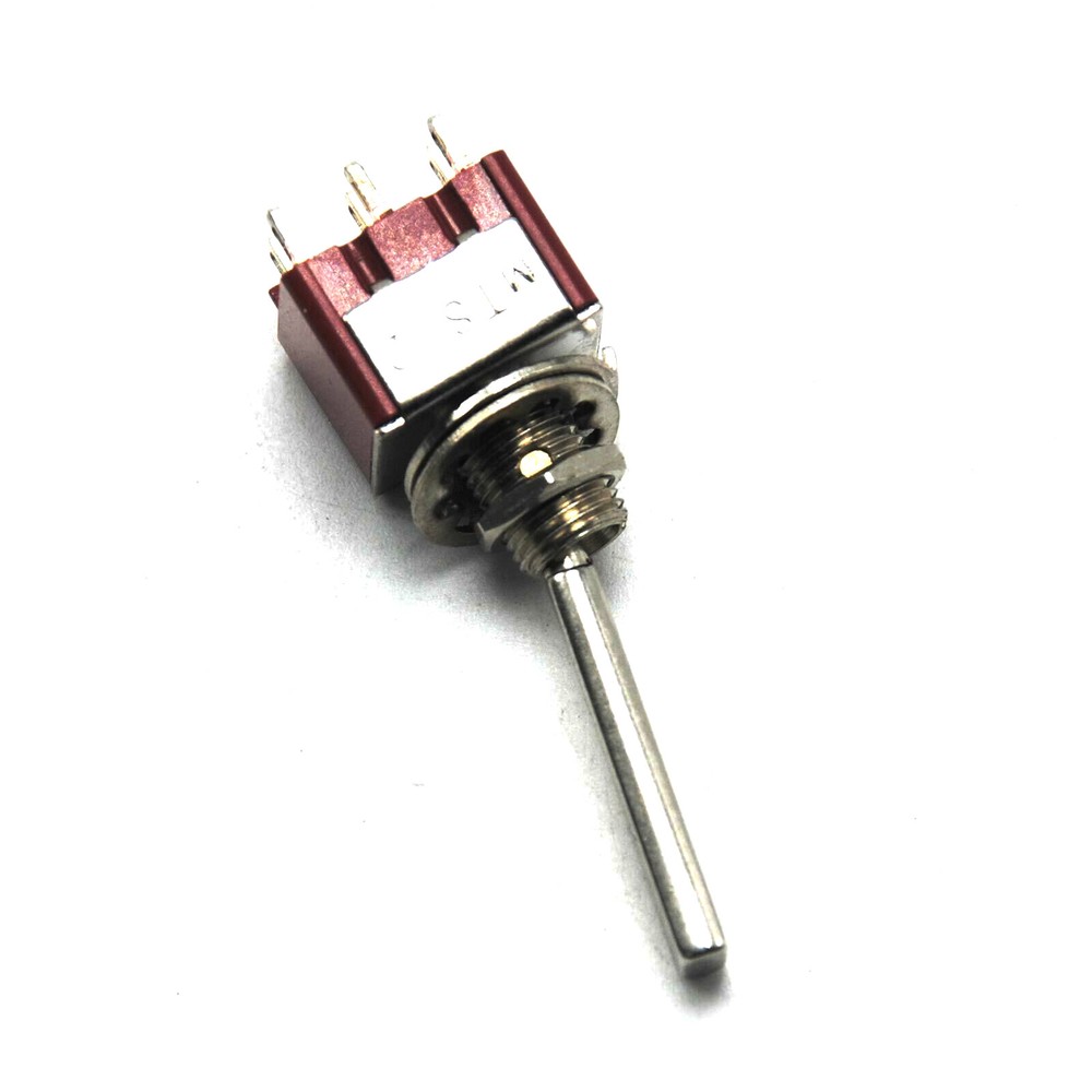 10pcs Toggle Switch For Amplifier DAC Long Flat Handle/Amplifier Chassis Raw