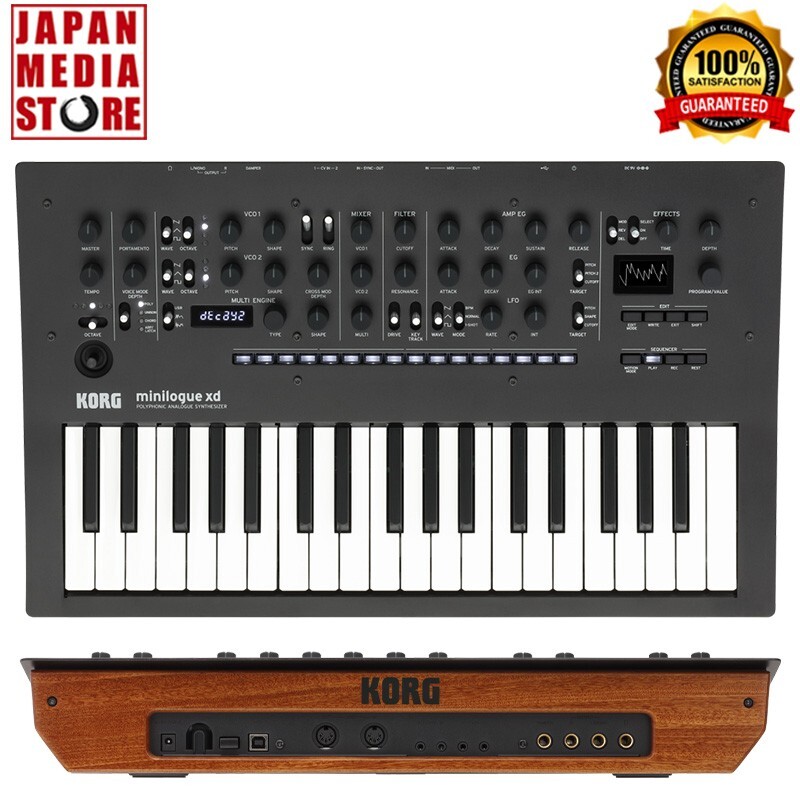 KORG minilogue xd Polyphonic Analog Synthesizer Multi-engine 37-keys Sequencer