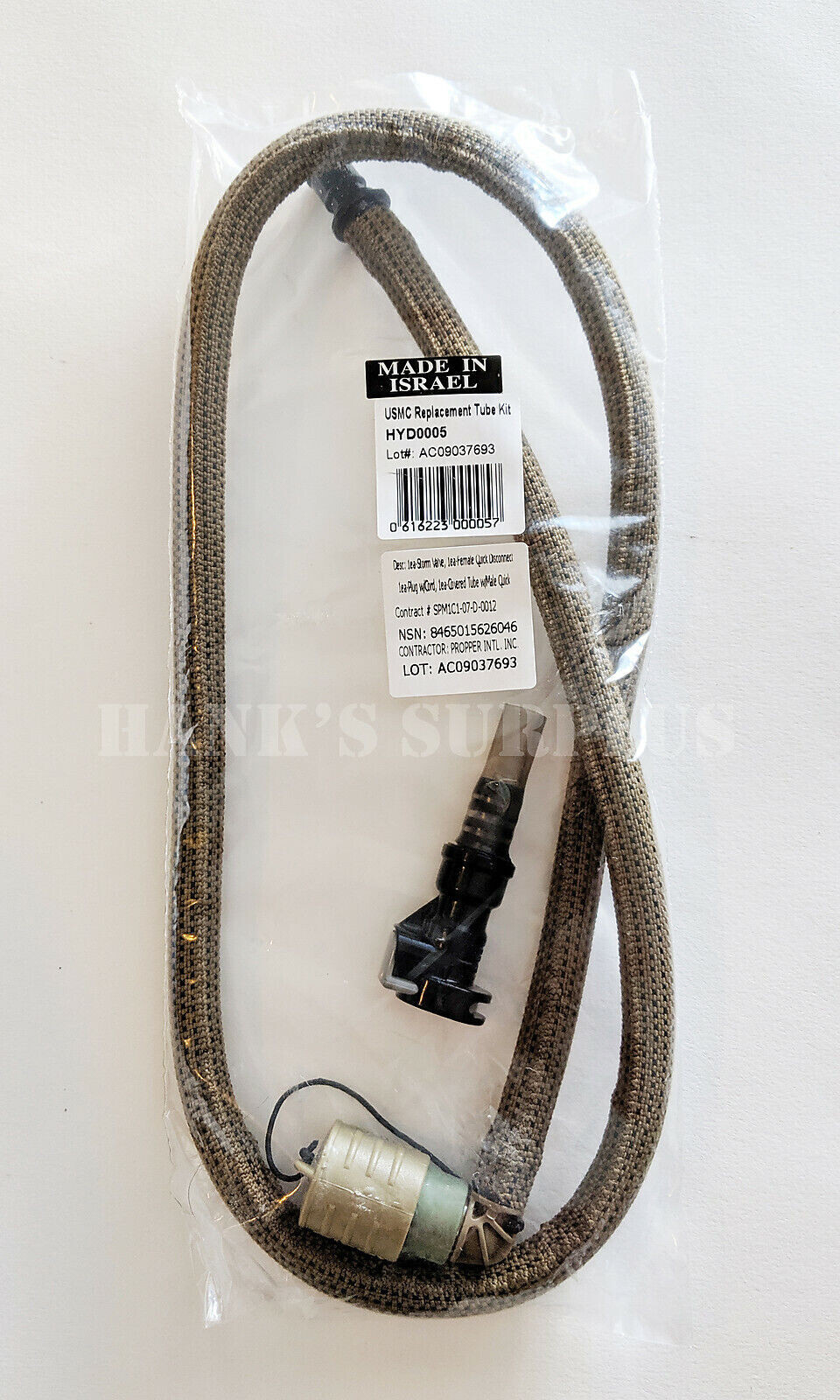 Source Tactical Military Hydration Replacement Tube Hose Storm Push Pull Valve