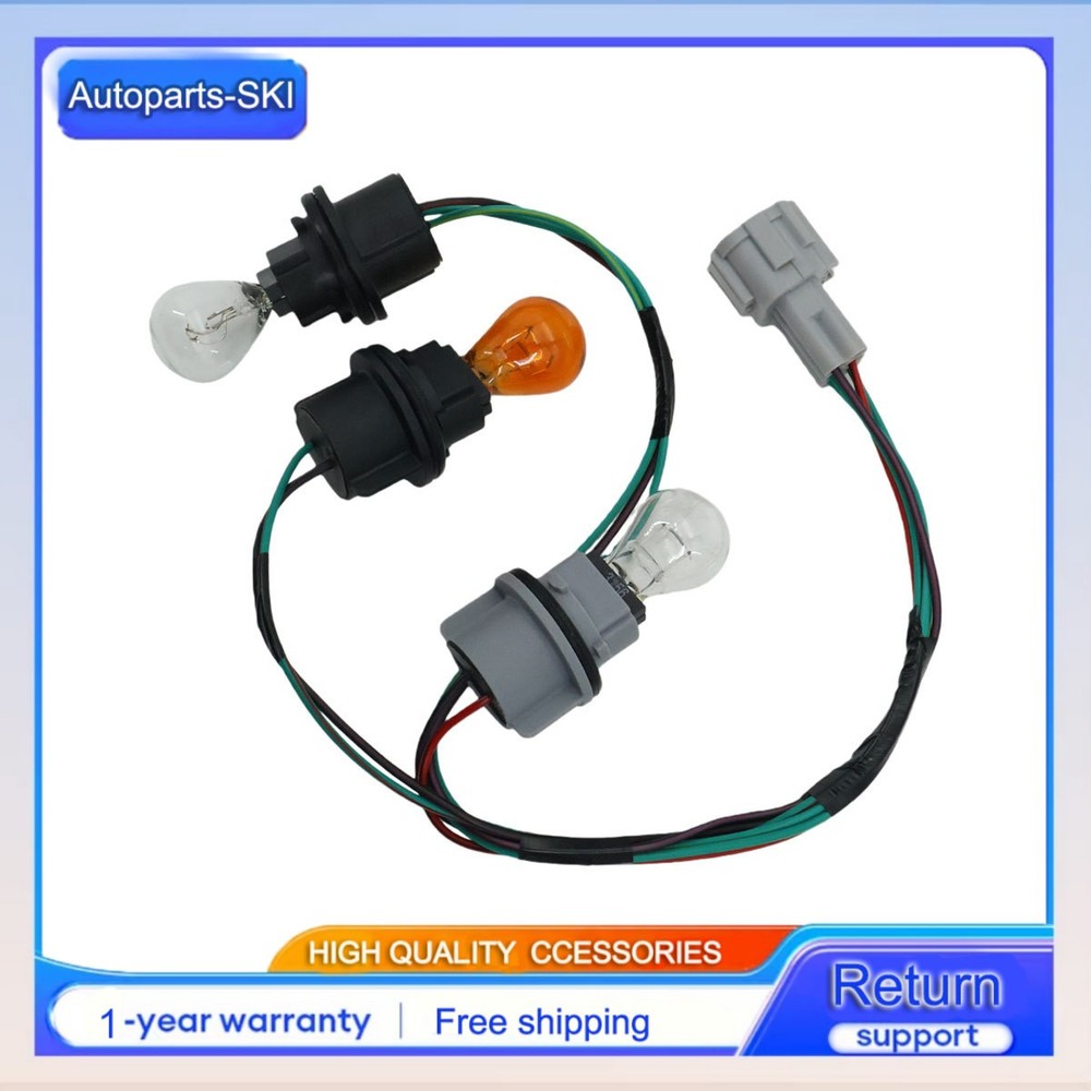 Socket & Wire Tail Light Wiring Harness Fits Nissan Frontier 1998-2002