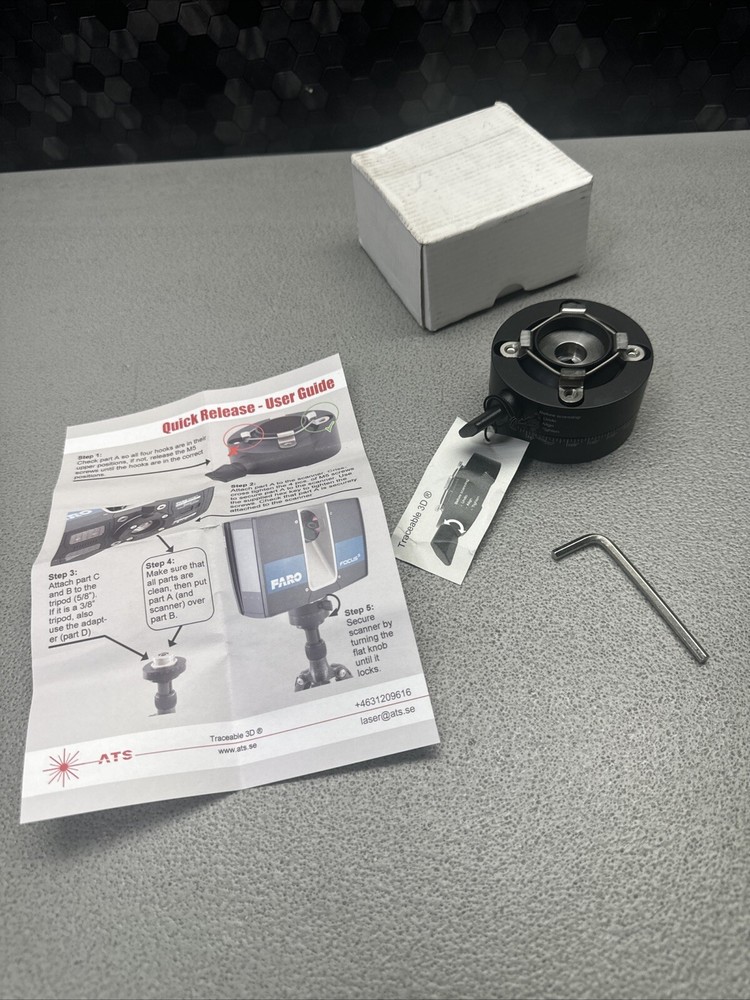 ATS TRACEABLE 3D QUICK RELEASE