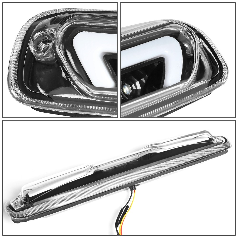 NUVISION [SEQUENTIAL] LED 3RD BRAKE CARGO LIGHT FOR 99-07 SILVERADO SIERRA CLEAR
