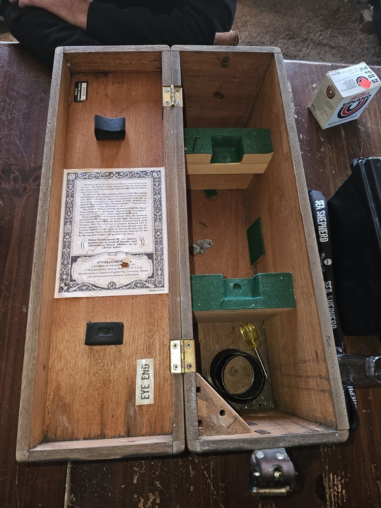 Berger Engineering Survey Scope, Box, Manual, Tuning Tool and Certification